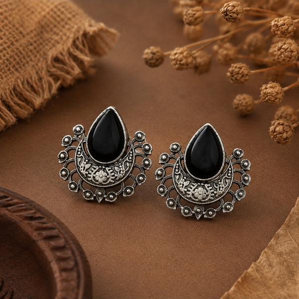 Noor Chand Blackstone Earrings