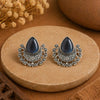 Royal Eclipse Oxidised Brass Earrings