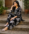 Onyx Abstract Printed Cotton Cord Set