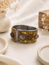 Sunehri Mosaic Stone Kada