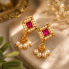 Rubeina Pearl Drop Earrings
