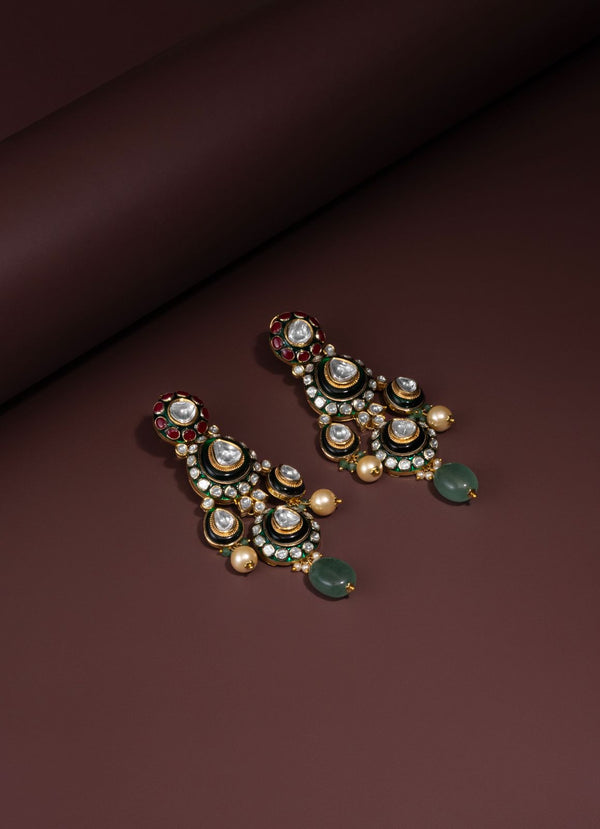 Kundan earrings
