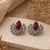 Laal Noor Brass Earrings