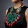 Multi-Layered Artisan Statement Necklace