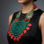 Multi-Layered Artisan Statement Necklace