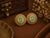 Mint Elegance Antique Oval Stud Earrings
