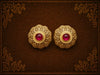 Gulnaar Traditional Floral Stud Earrings