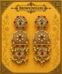Rajnandini Heritage Chandbali Earrings