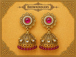Gulnaar Royal Dome Jhumka Earrings