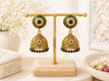 Vasundhara Meenakari Jhumka Earrings