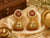 Zarmina Ruby Dome Jhumka Earrings