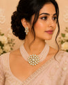 Noor Pearl Kundan Necklace Set