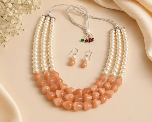 Gulpearl Layered Necklace Set