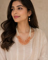 Gulpearl Layered Necklace Set