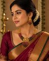 Maharani Gajra Heritage Necklace Set