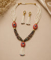 Mayuri Pearl Tassel Necklace Set