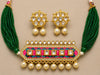 Panna Rangrez Kundan Necklace Set