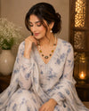 Neelaya Pearl & Sapphire Necklace Set
