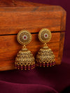 Rajnidhi Ruby Jhumka Earrings