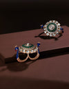 Peacock diamond pole ki ring