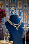 Polki diamond open setting set